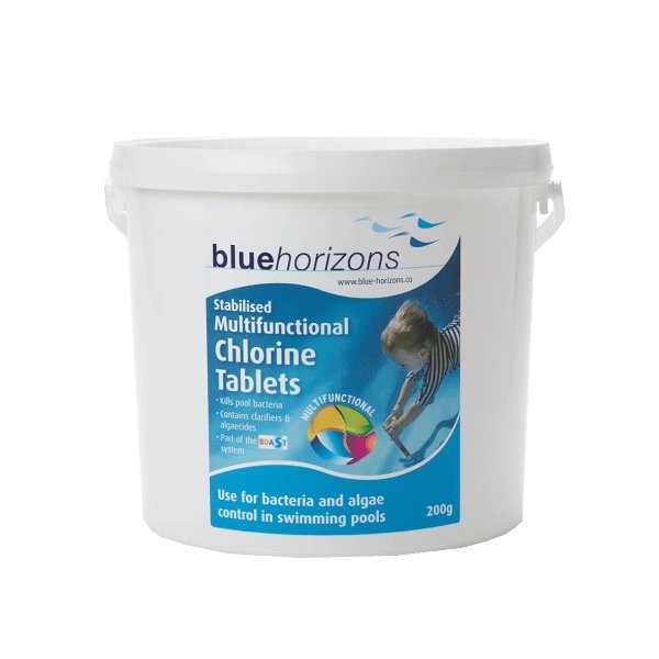 Blue Horizons Multifunctional Mini 20g Chlorine Tablets 5kg - Elixir Spas