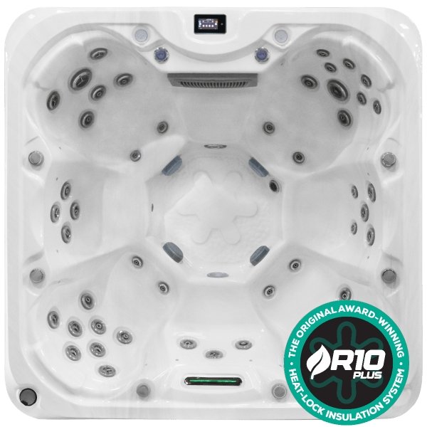 SB377S 7 Person Hot Tub Pro Light with SmartSpa™ R10 Insulation - Elixir Spas